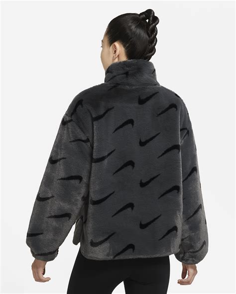 nike pelzjacke damen|Nike Sportswear Plush Kunstpelz.